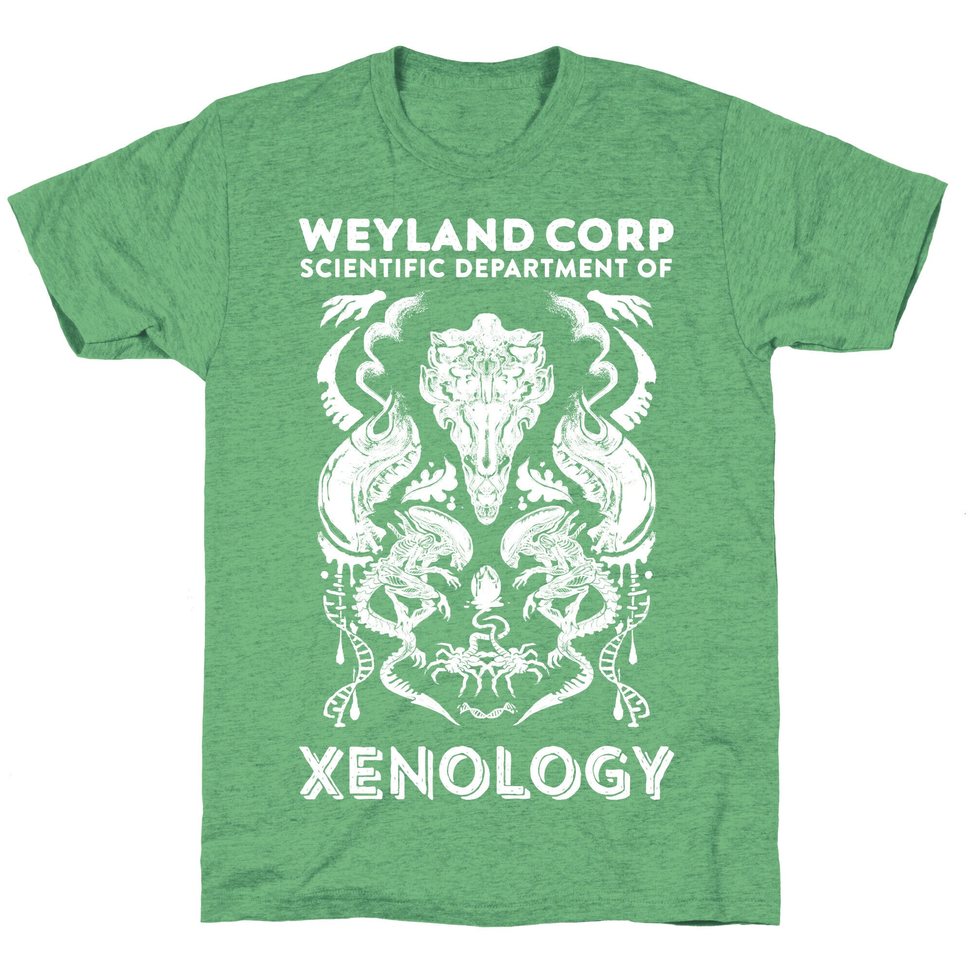 Weyland Corp Scientific Department Of Xenology Unisex Triblend Tee